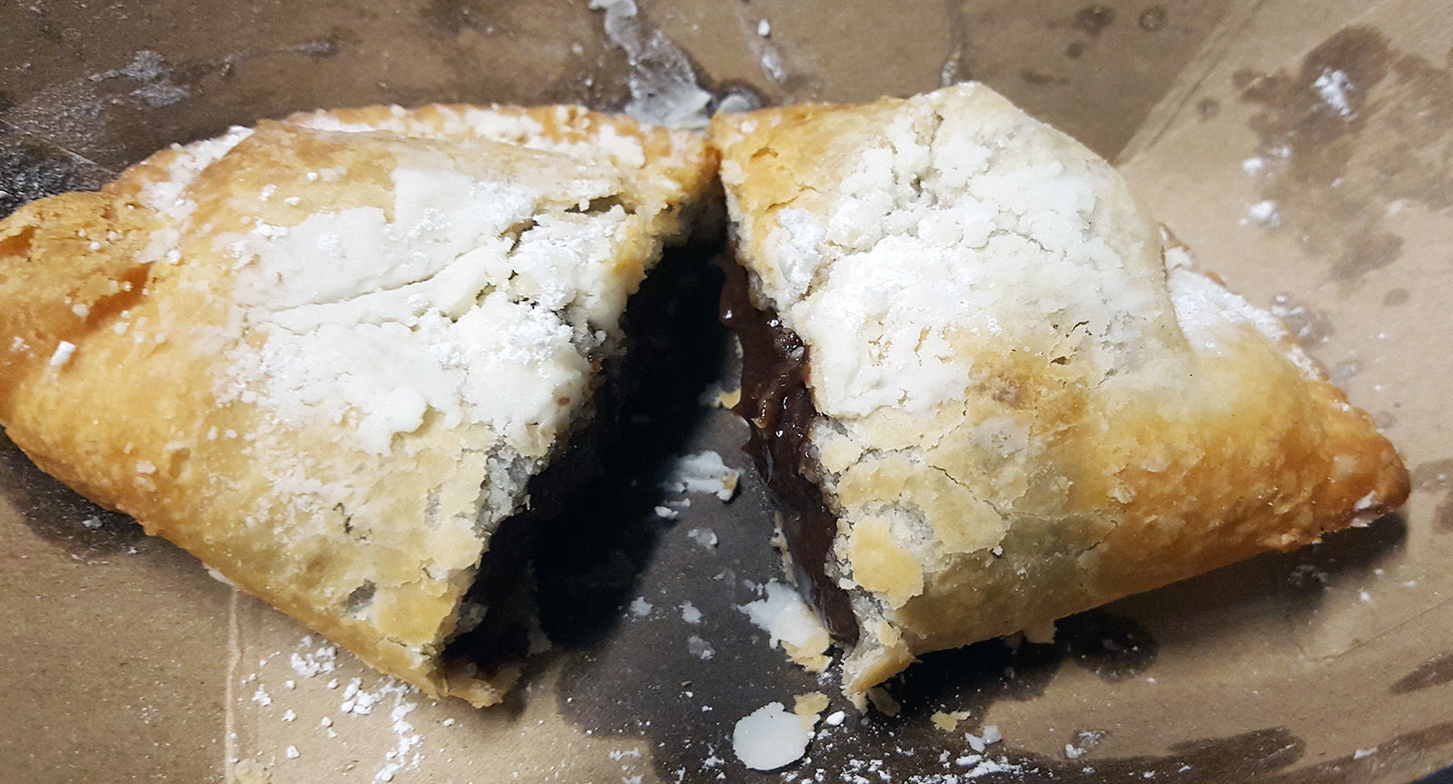 Chocolate fried pie